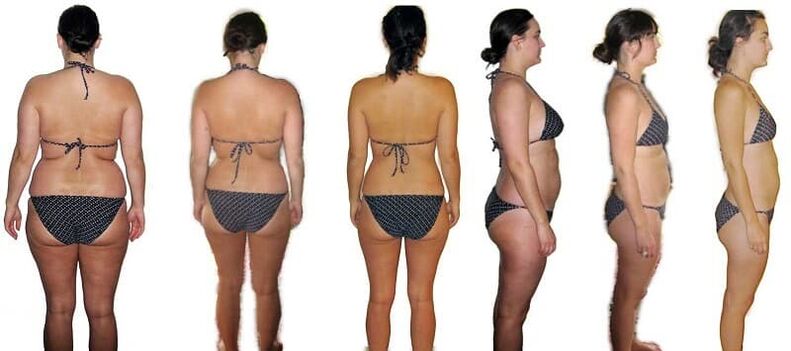 Теряя вес до и после